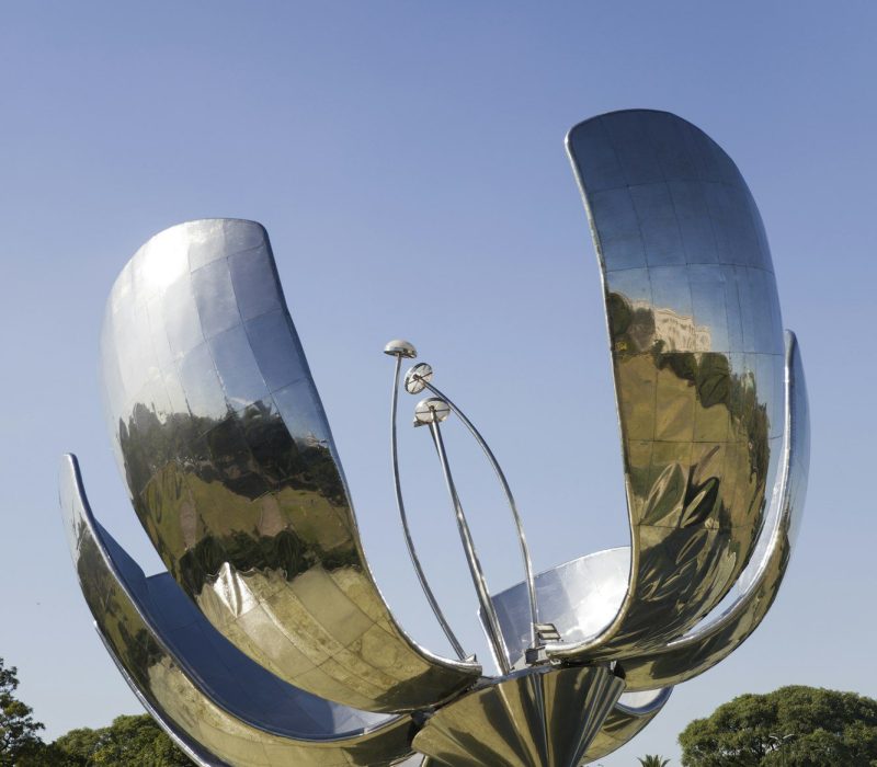 Floralis Generica Monument in Buenos Aires, Argentina
