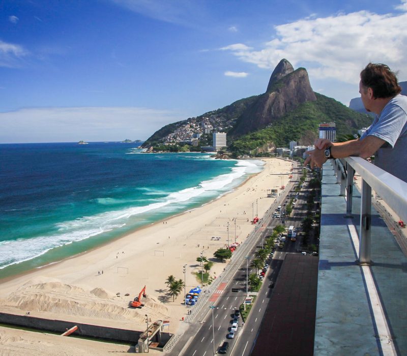 Ipanema beach Rio Brazil